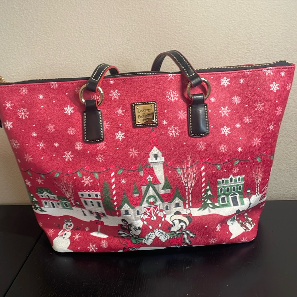 Disney Christmas dooney and bourke purse tote